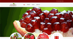 Desktop Screenshot of iranpomegranate.com